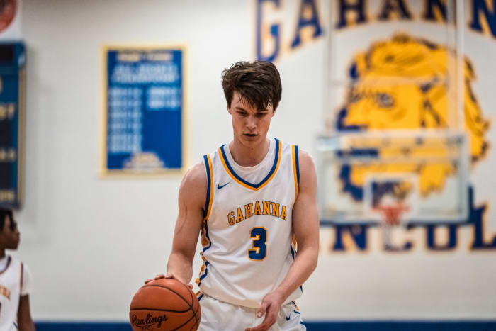 Gahanna Lincoln vs Pickerington Central boys basketball 0217223 Gabe Haferman25
